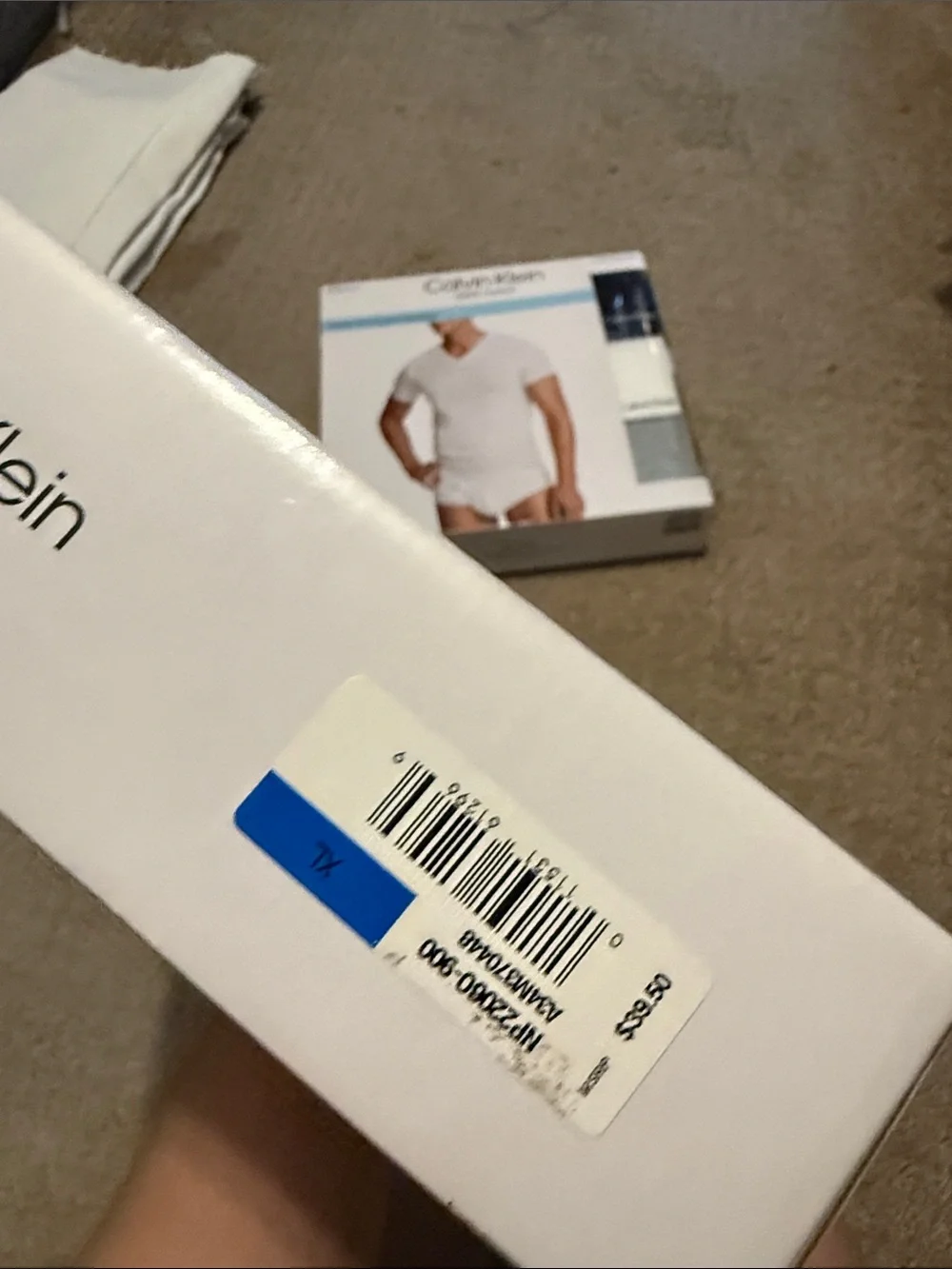 Calvin Klein classic for V neck t shirt 3 pk x2